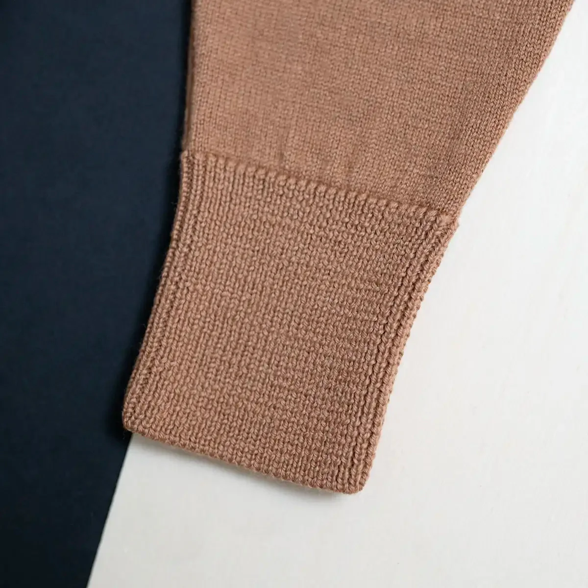 THE WOOLLY BABY PANTS - camel - Image 9