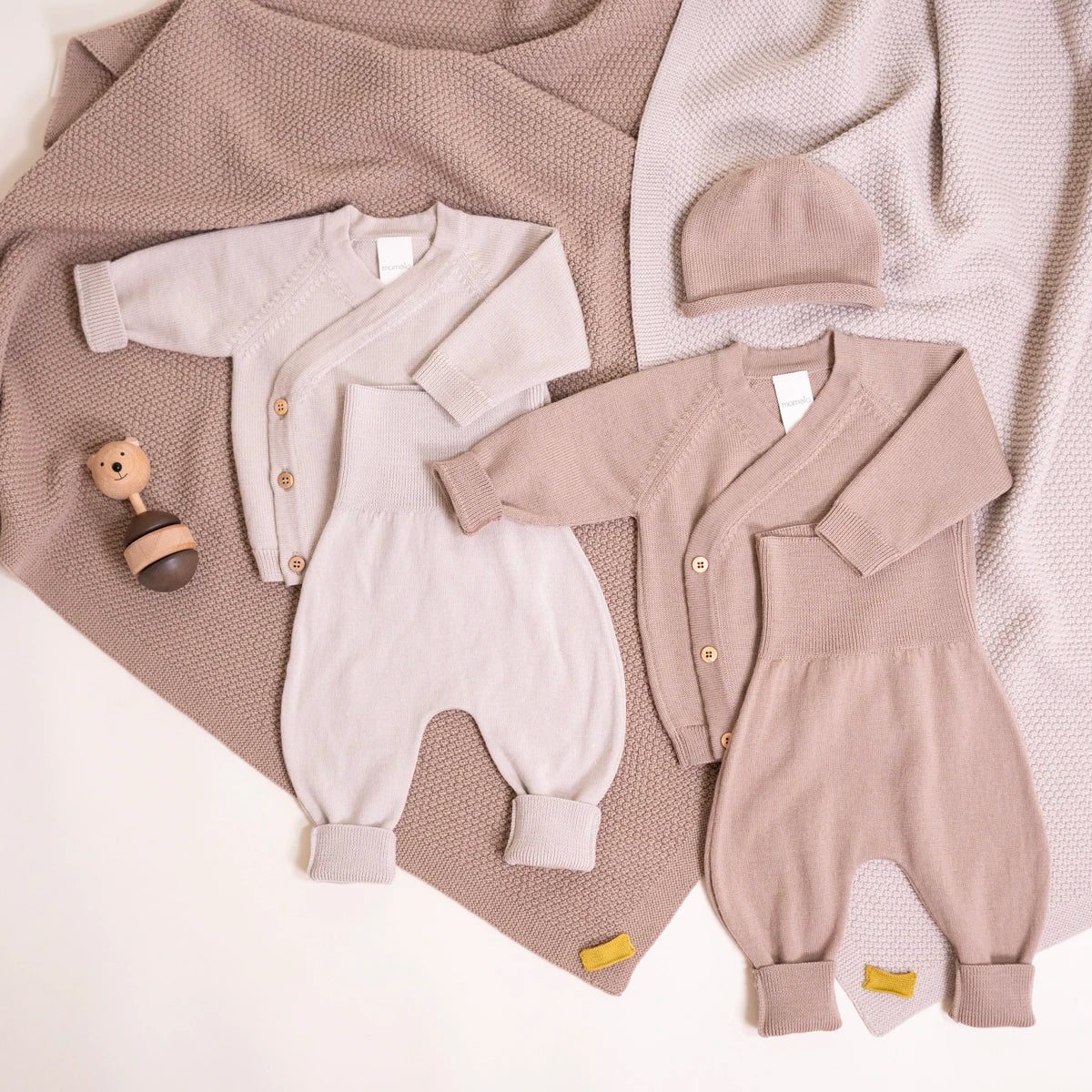 THE WOOLLY BABY PANTS - cappuccino - Image 12