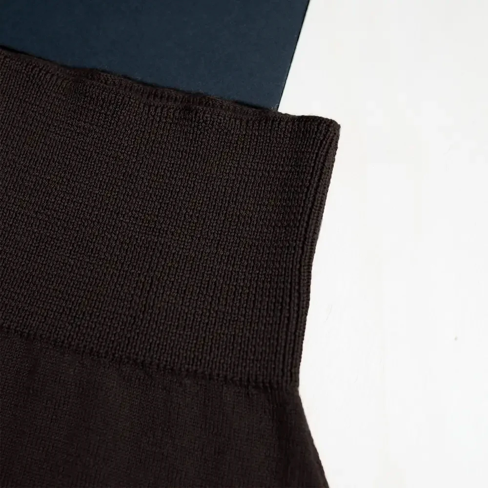 THE WOOLLY BABY PANTS - chocolate - Image 6