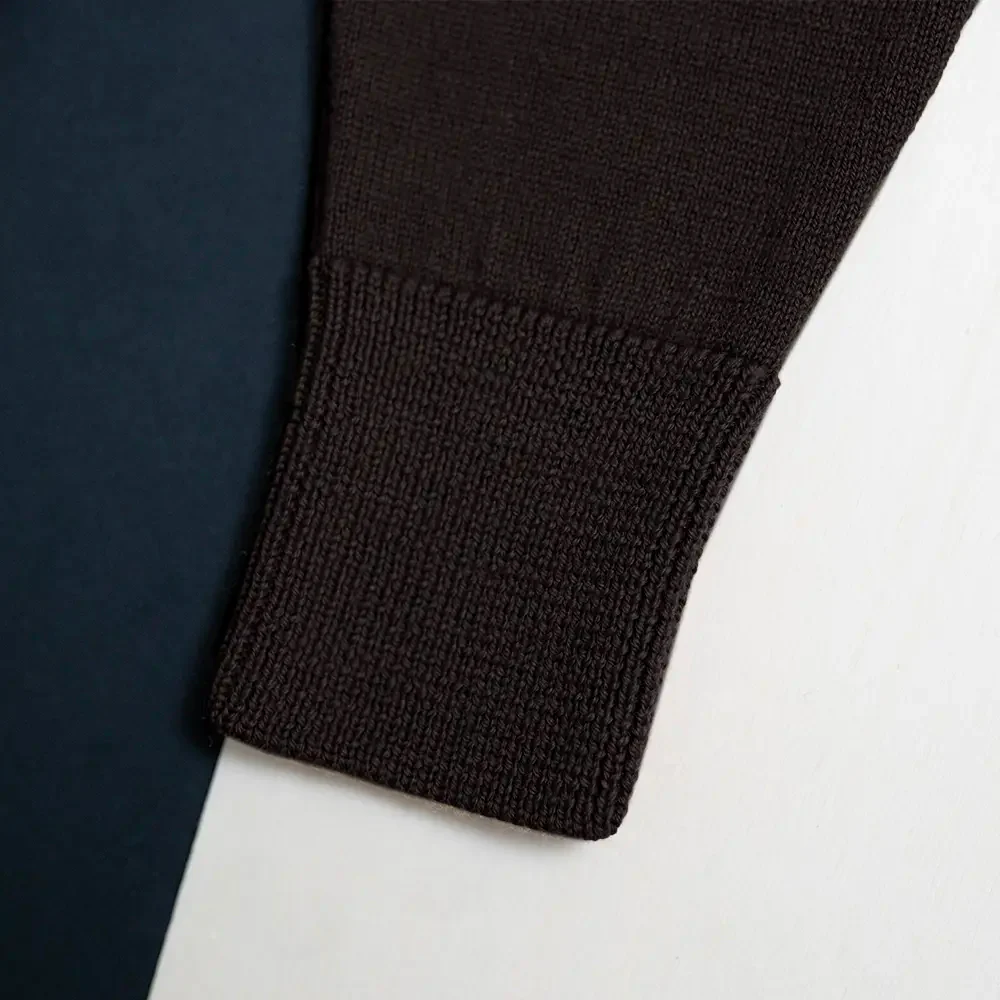 THE WOOLLY BABY PANTS - chocolate - Image 7
