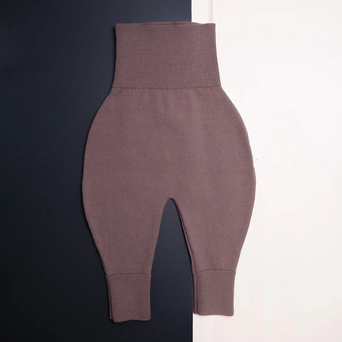 THE WOOLLY BABY PANTS - mauve - Image 9