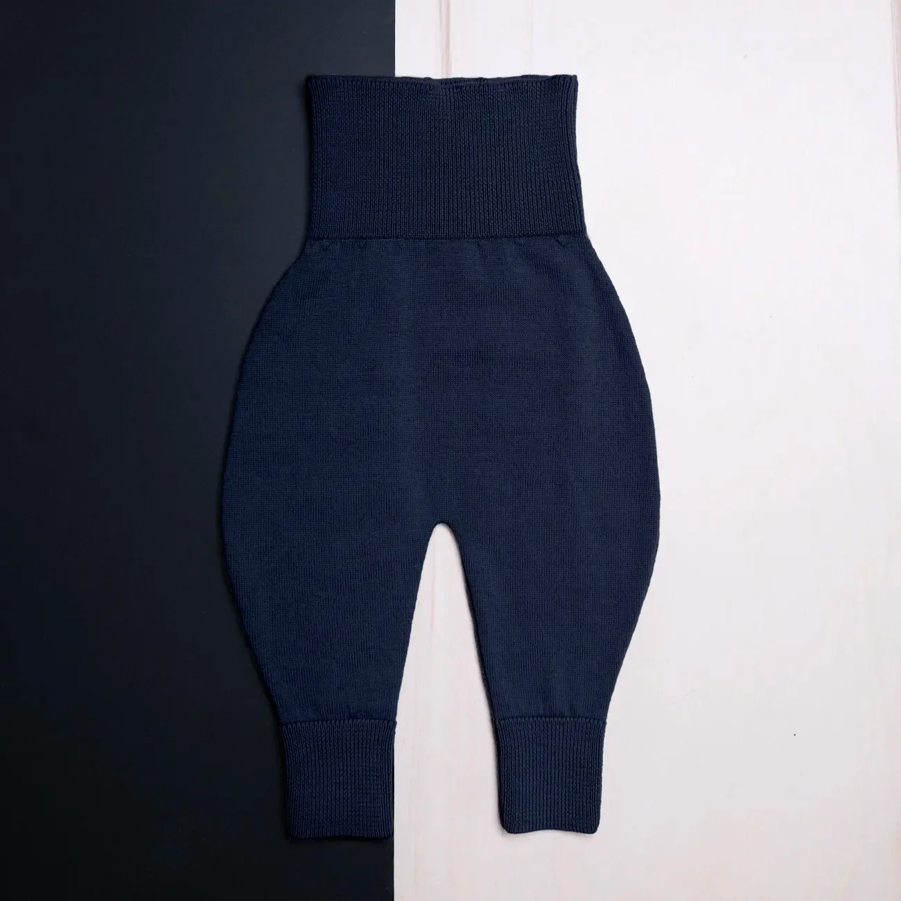 THE WOOLLY BABY PANTS - midnight blue - Image 11