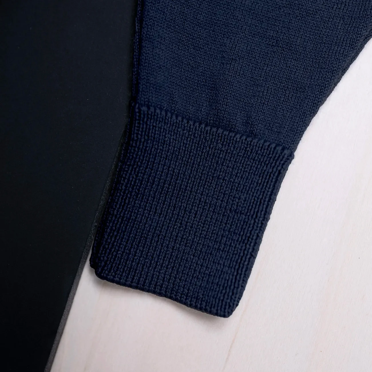 THE WOOLLY BABY PANTS - midnight blue - Image 3