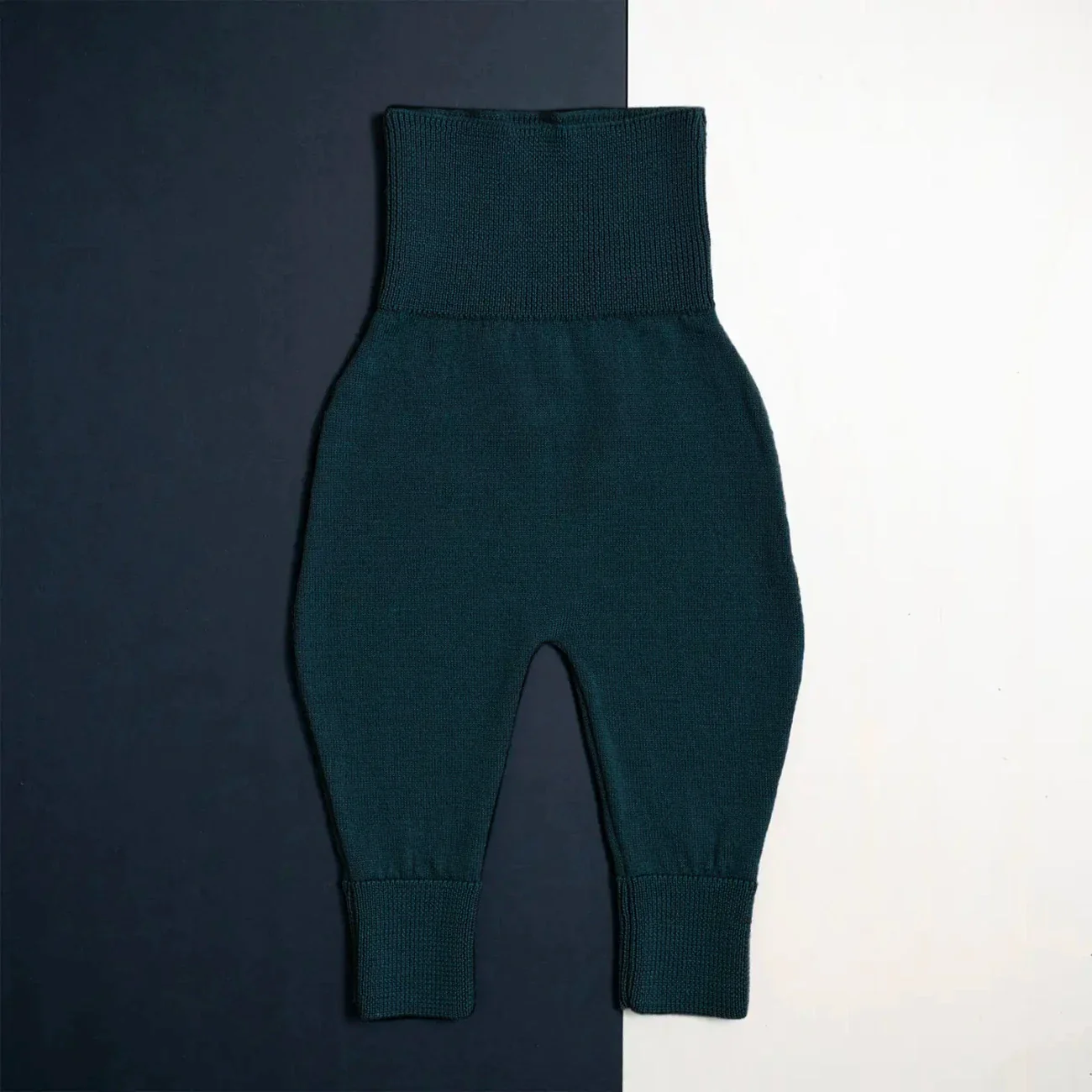 THE WOOLLY BABY PANTS - new petrol - Image 6
