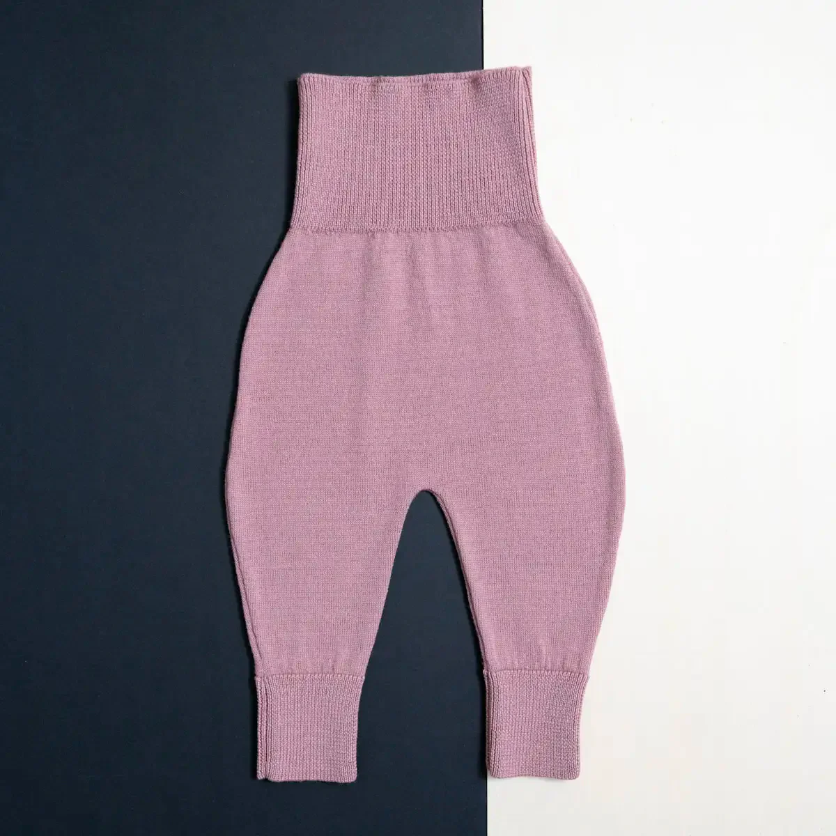 THE WOOLLY BABY PANTS - rose - Image 12