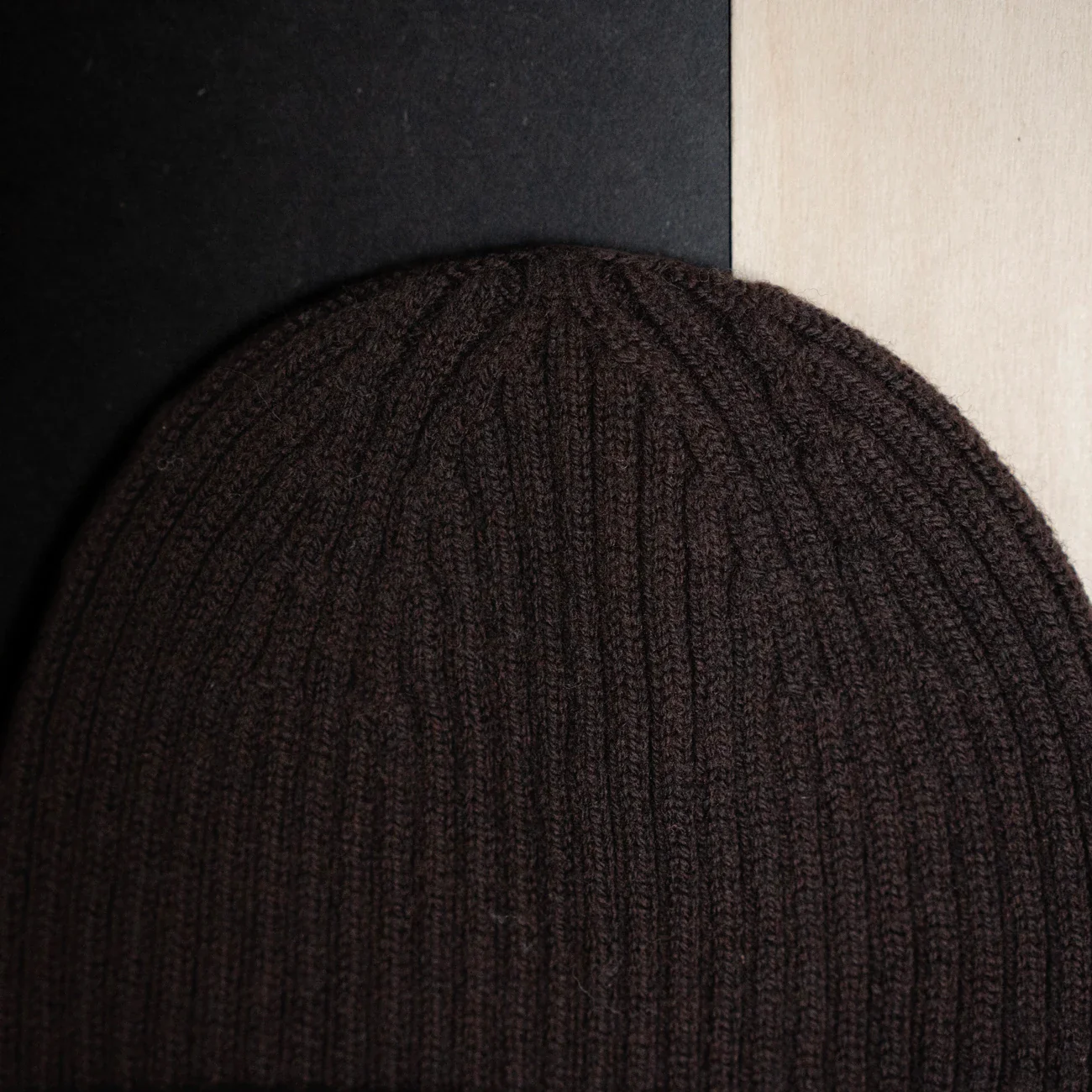 THE WOOLLY BEANIE - chocolate - Image 6