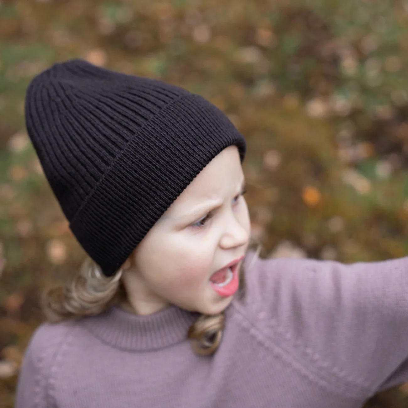 THE WOOLLY BEANIE - chocolate - Image 7