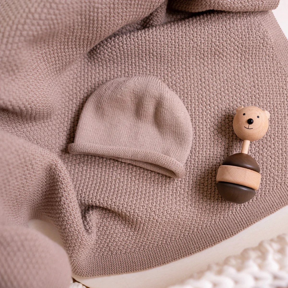 THE WOOLLY BLANKET - cappuccino - Image 4