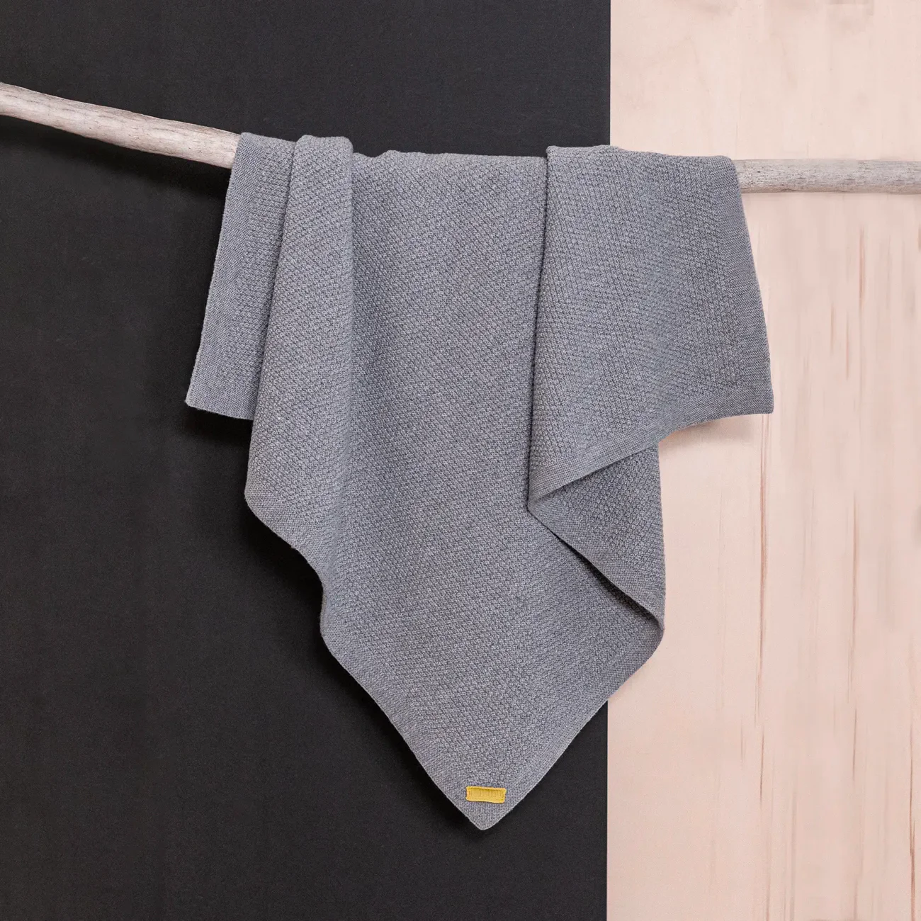 THE WOOLLY BLANKET - cloud grey