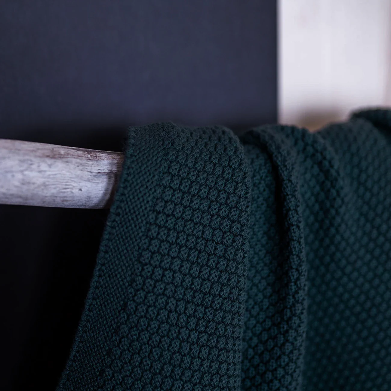 THE WOOLLY BLANKET - new petrol - Image 4