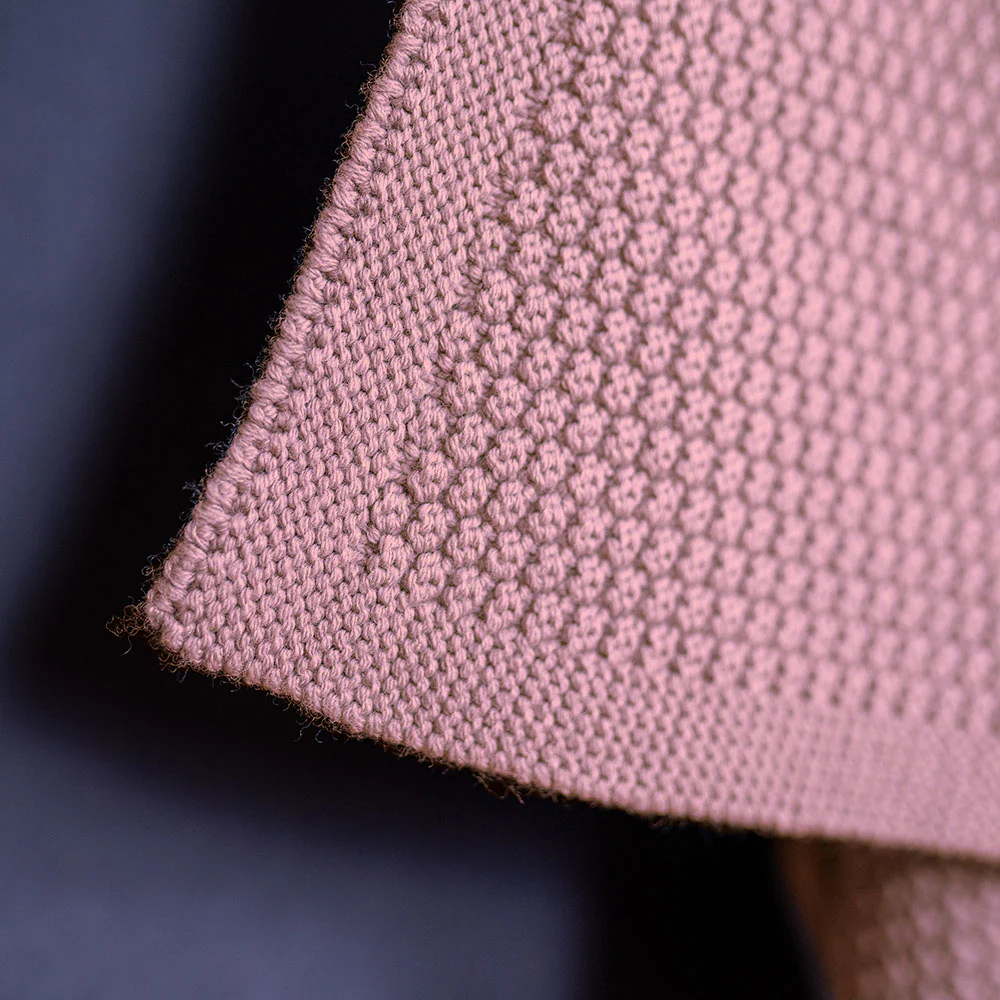 THE WOOLLY BLANKET - rose - Image 4