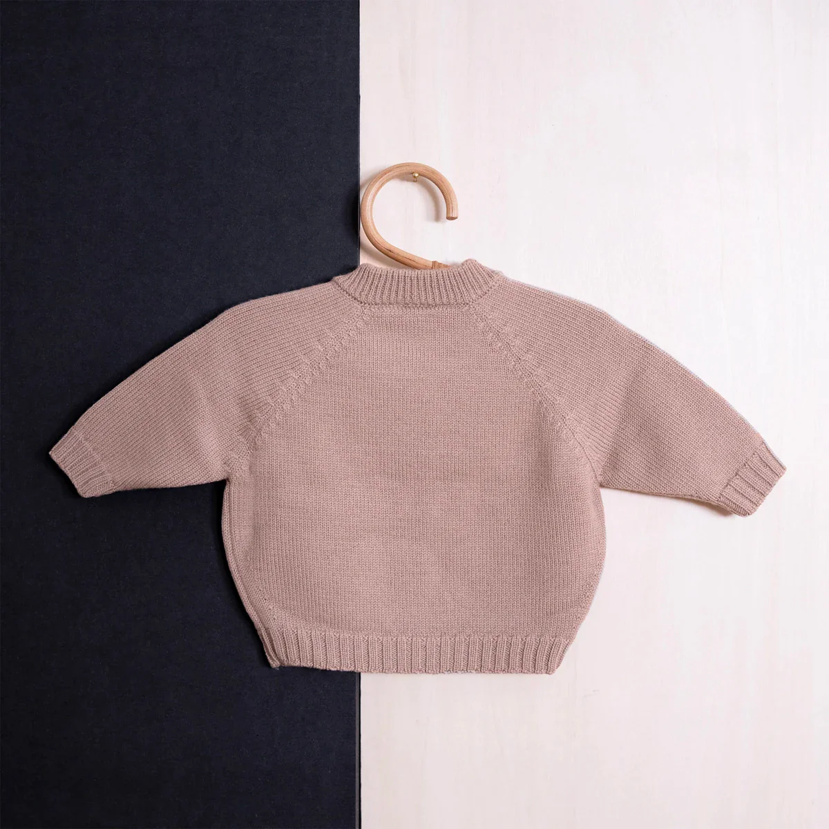 THE WOOLLY CARDIGAN - cappuccino - Image 9