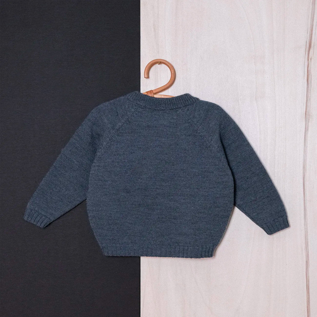 THE WOOLLY CARDIGAN - graphite grey - Image 4