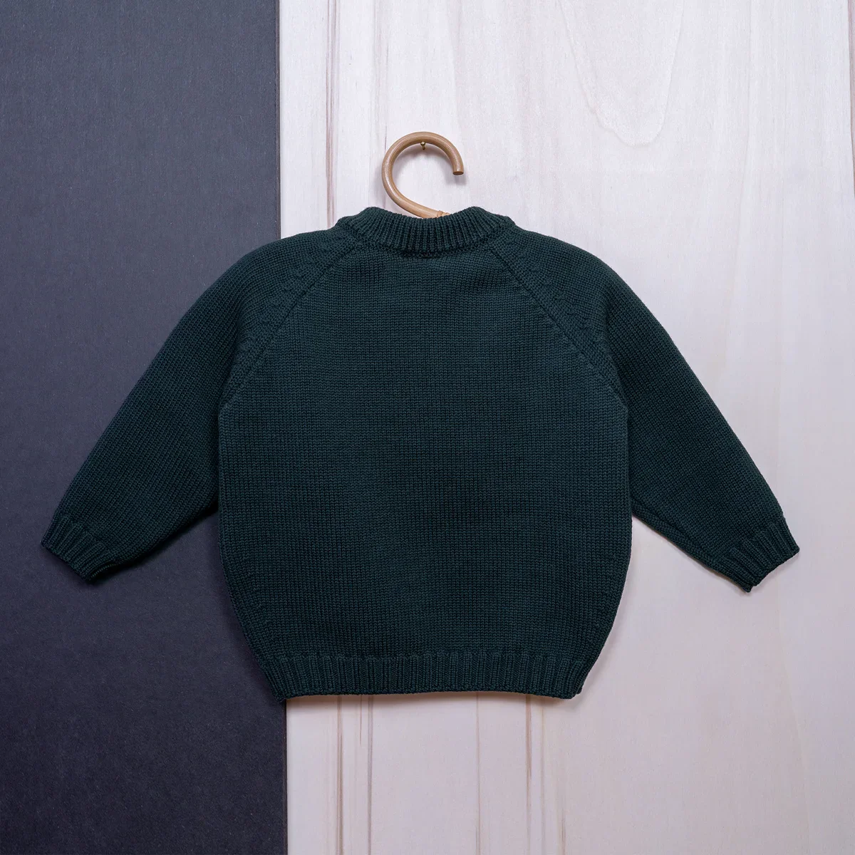 THE WOOLLY CARDIGAN - new petrol - Image 3