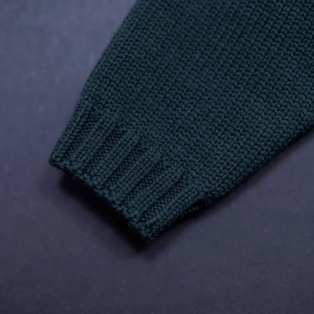 THE WOOLLY CARDIGAN - new petrol - Image 5