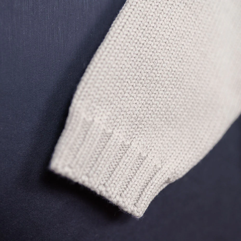 THE WOOLLY CARDIGAN - sand - Image 8