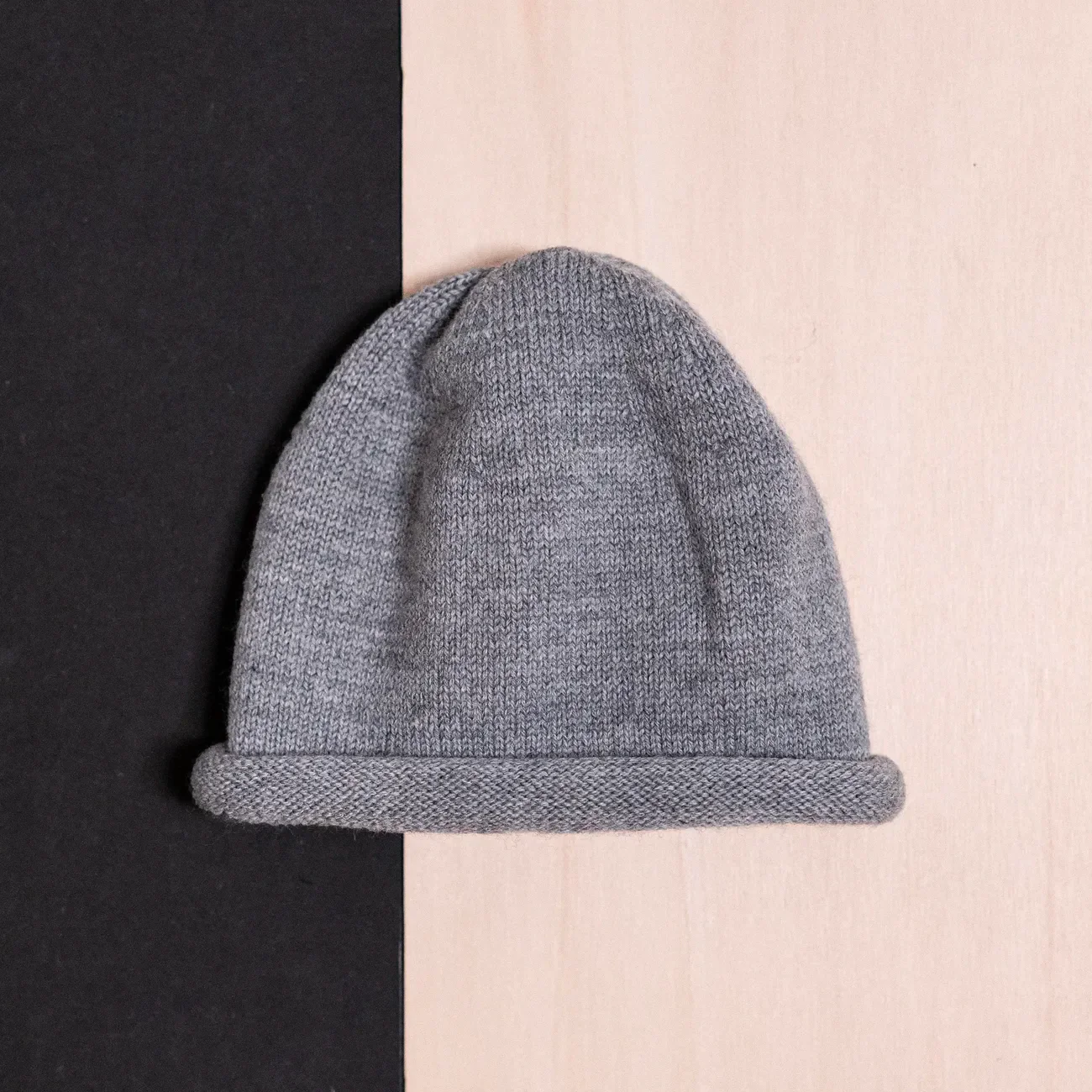 THE WOOLLY HAT - cloud grey