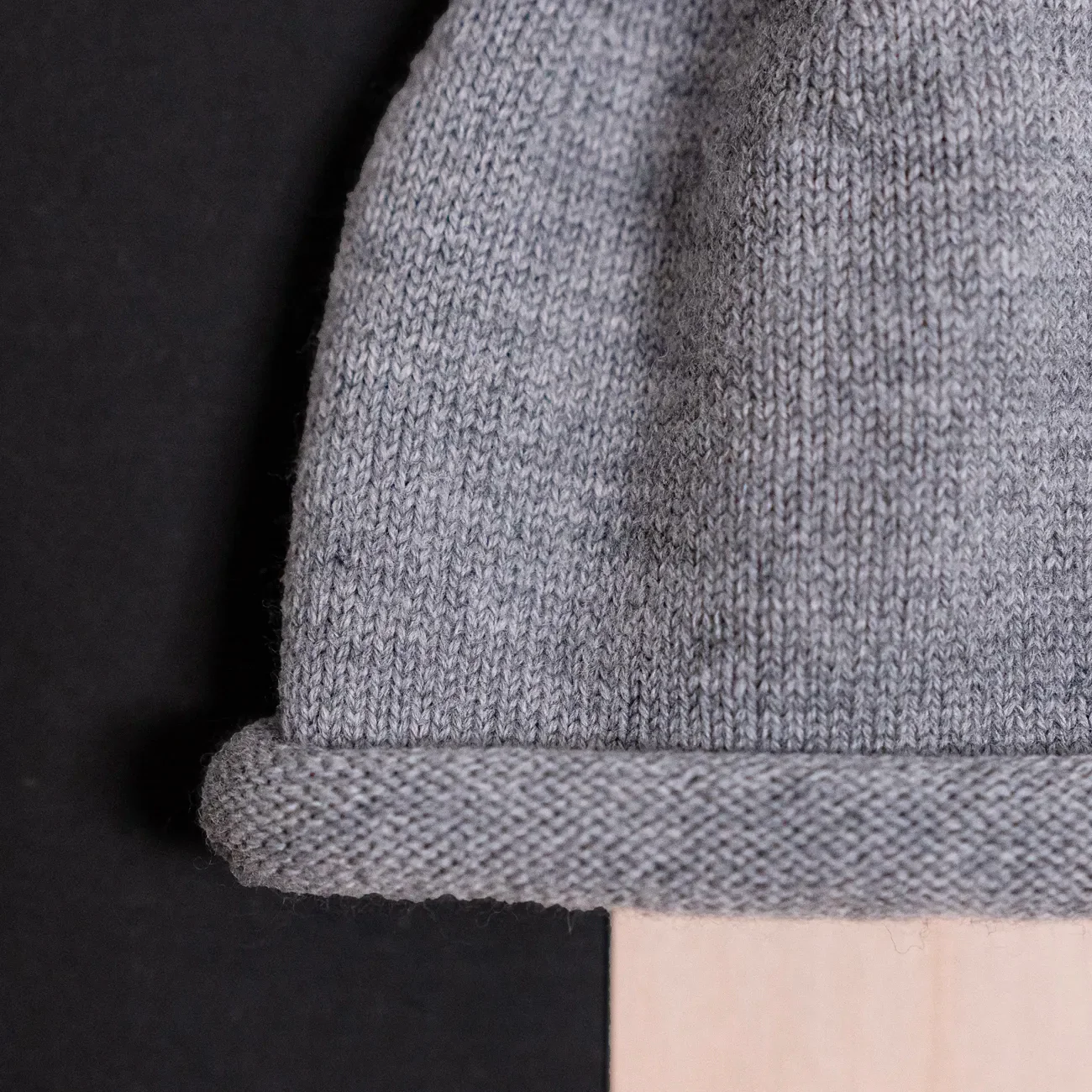 THE WOOLLY HAT - cloud grey - Image 2