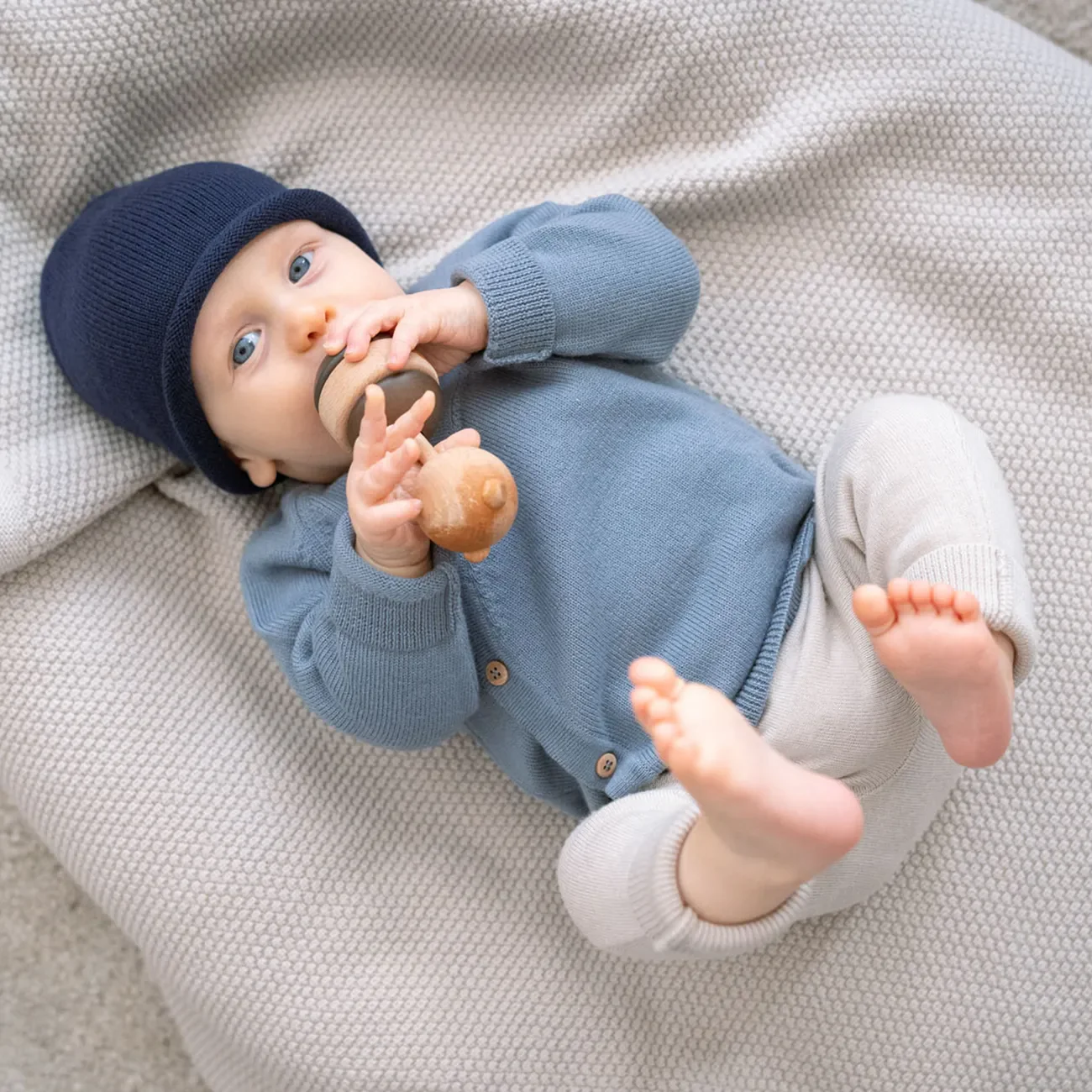 THE WOOLLY HAT - midnight blue - Image 7