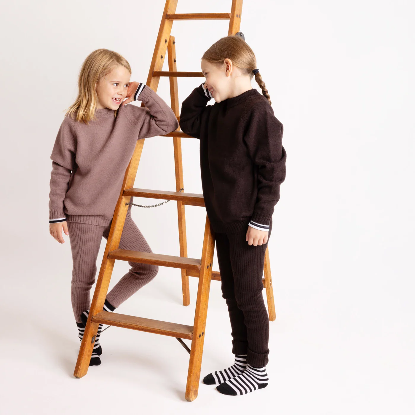 THE WOOLLY LEGGINGS - chocolate - Image 4