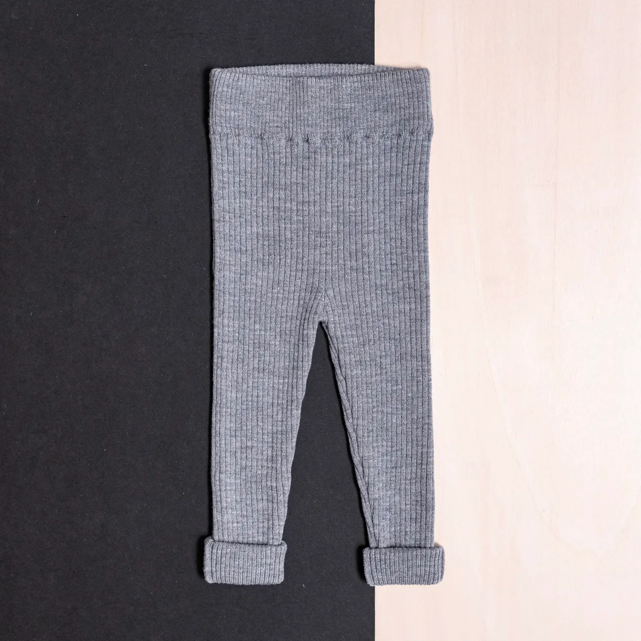 THE WOOLLY LEGGINGS - cloud grey - Image 6