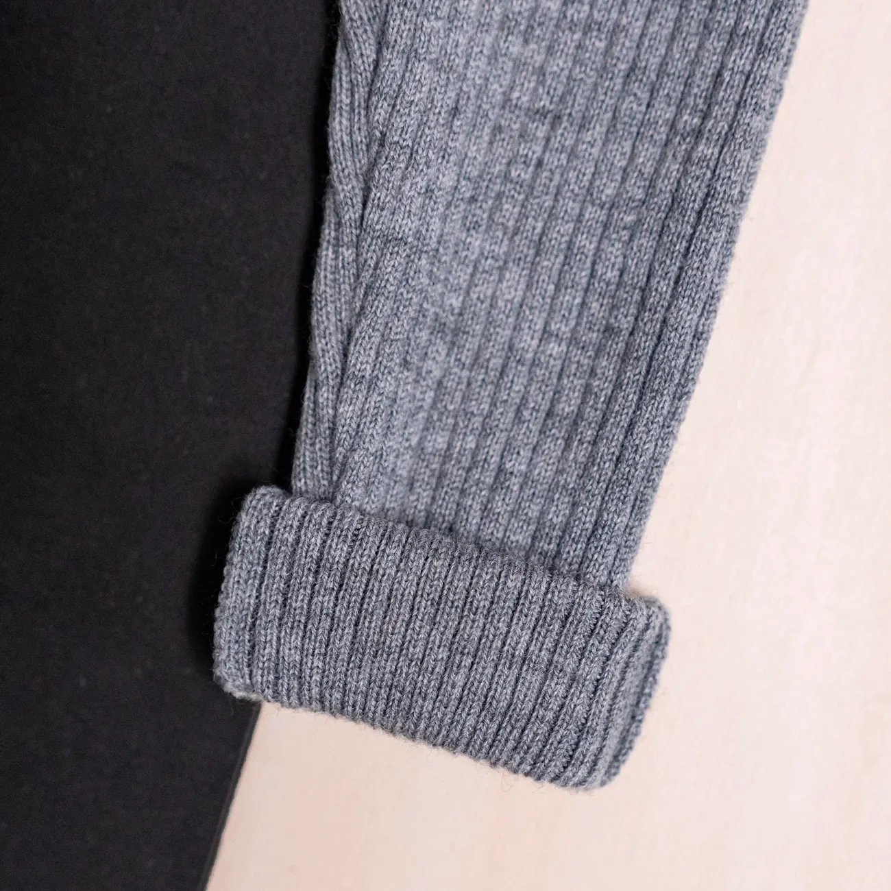 THE WOOLLY LEGGINGS - cloud grey - Image 8