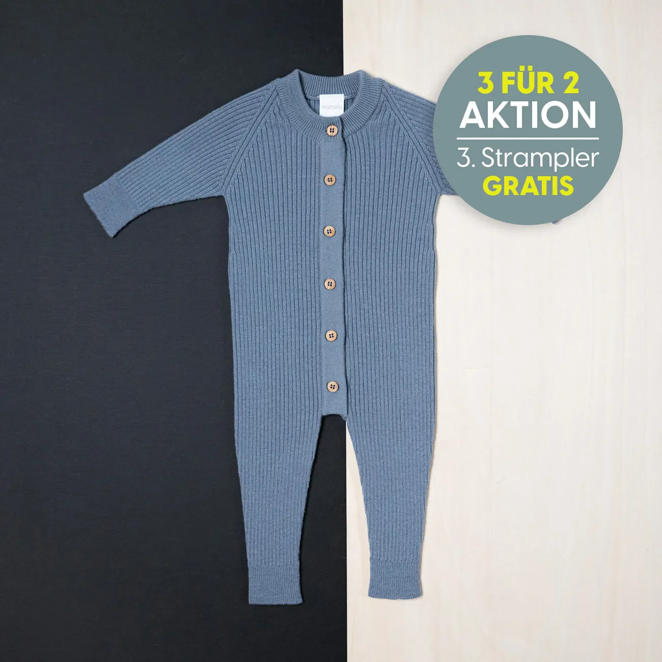 THE WOOLLY ONESIE - blue