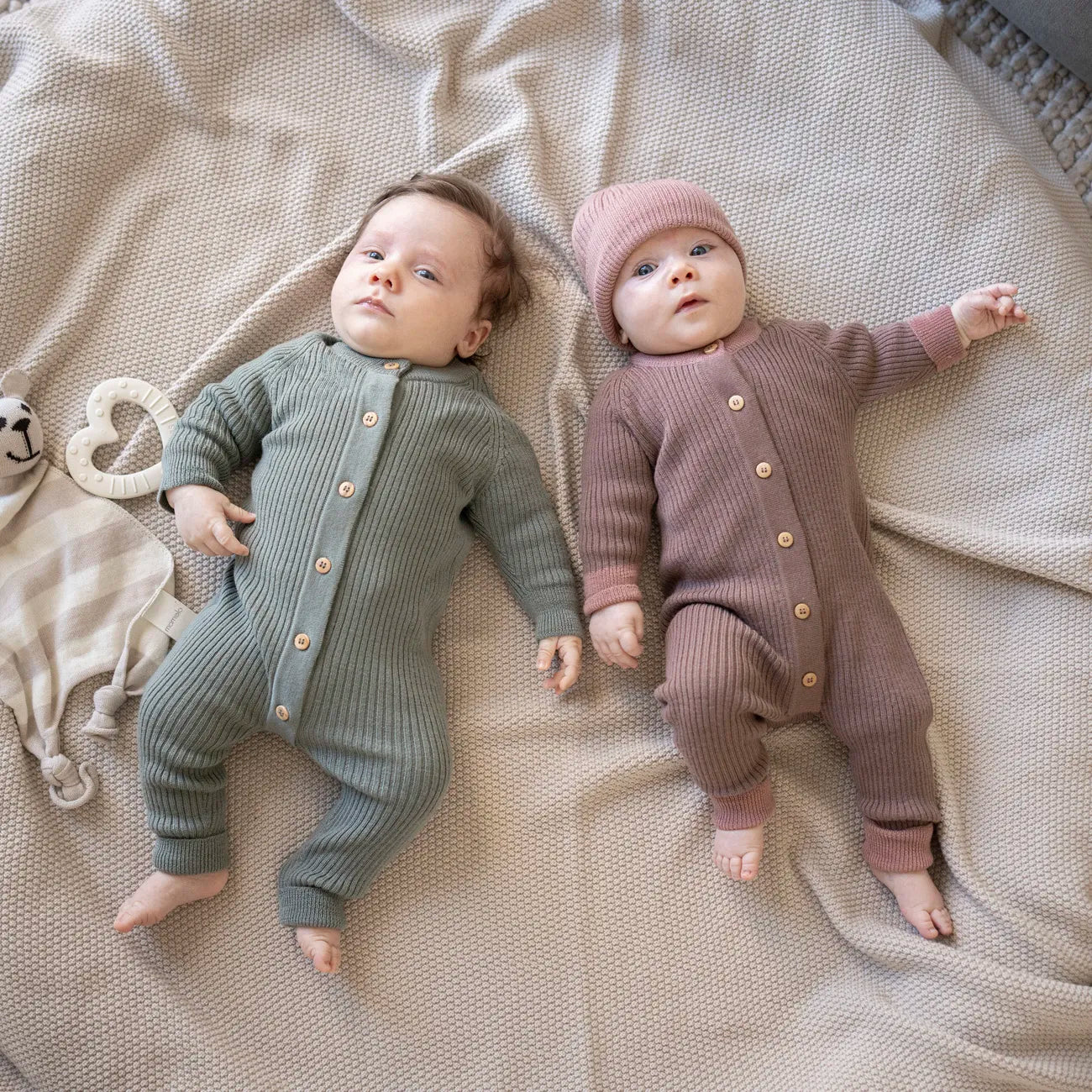 THE WOOLLY ONESIE TWO-TONE - graphite grey - Image 4