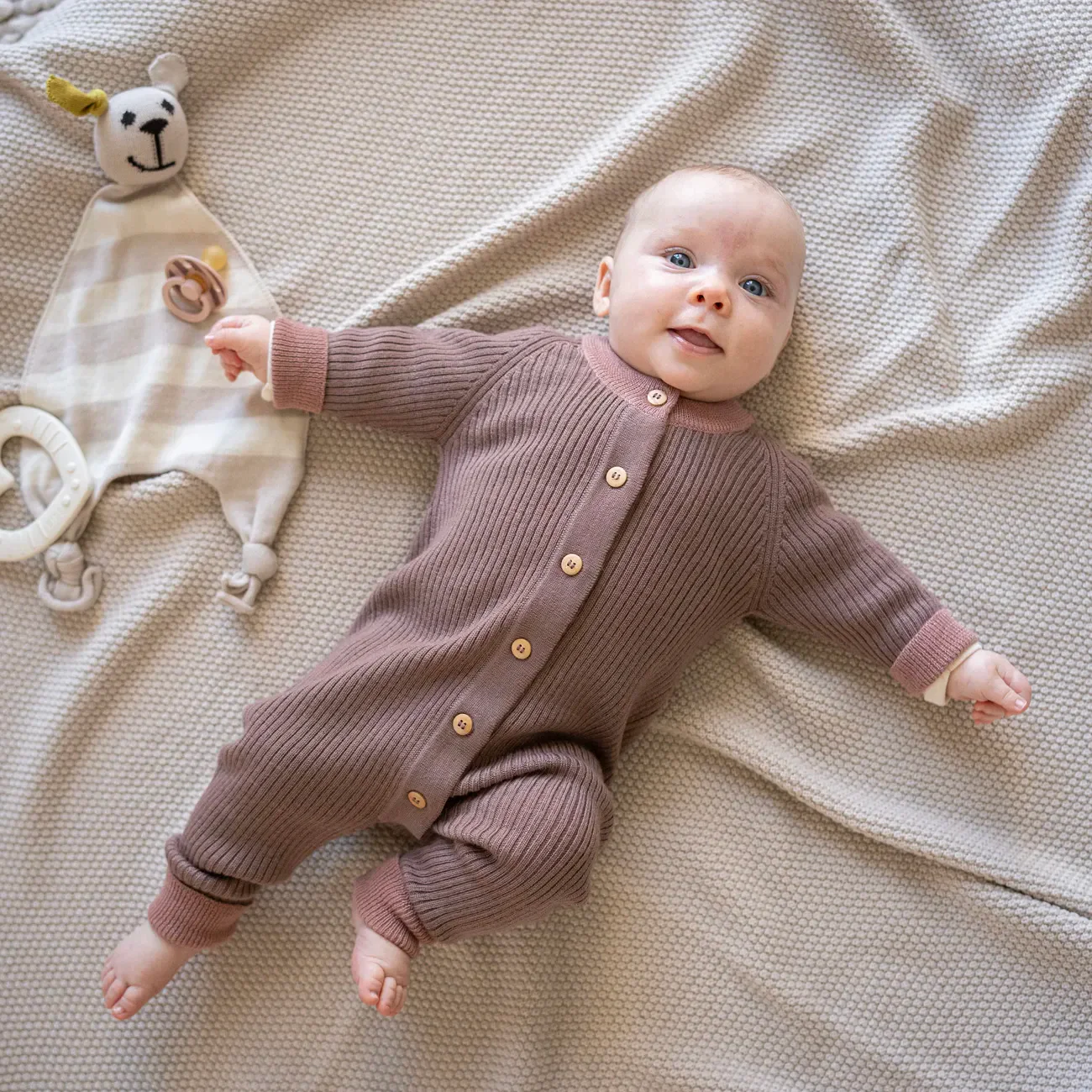 THE WOOLLY ONESIE - quince - Image 7