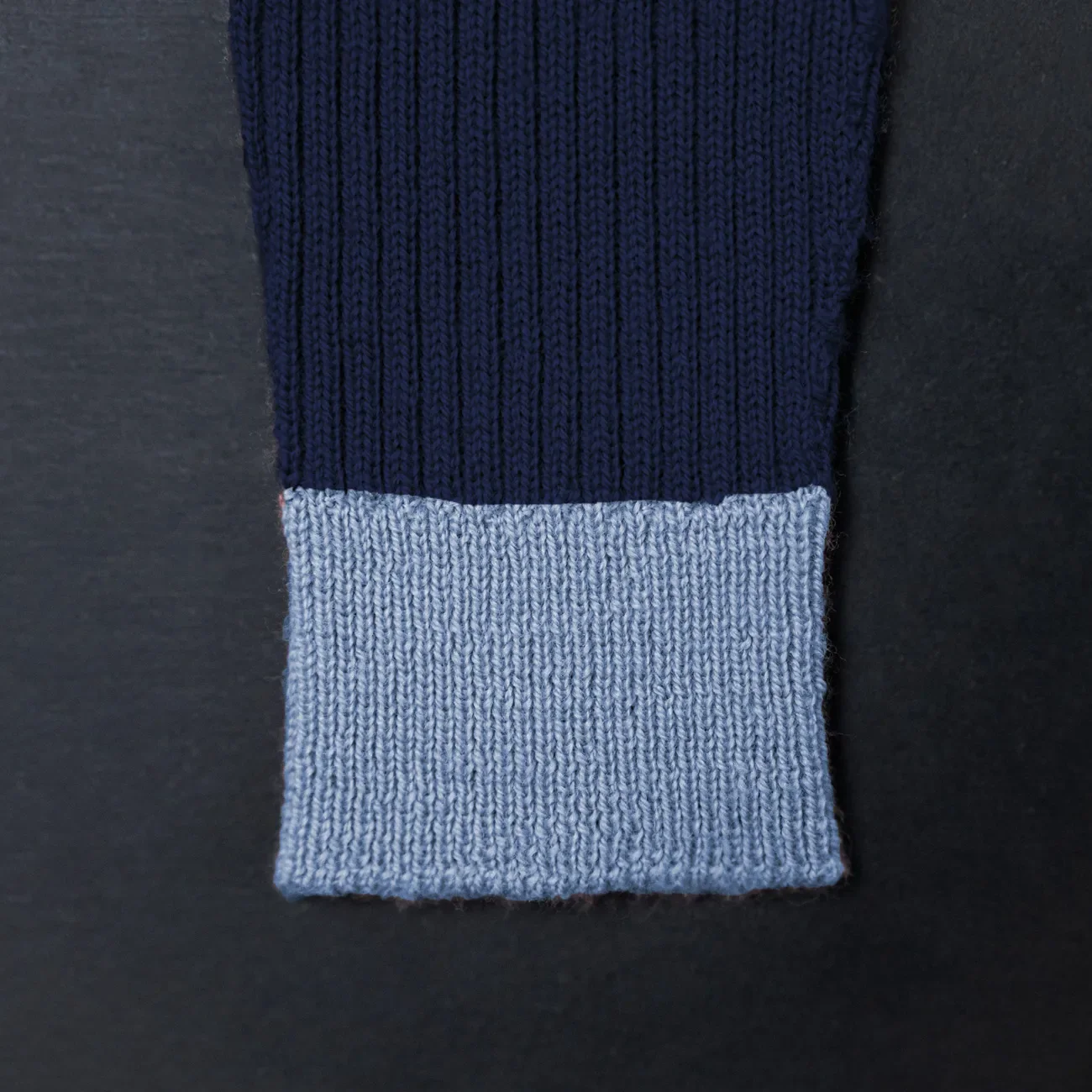 THE WOOLLY ONESIE TWO-TONE - midnight blue - Image 12