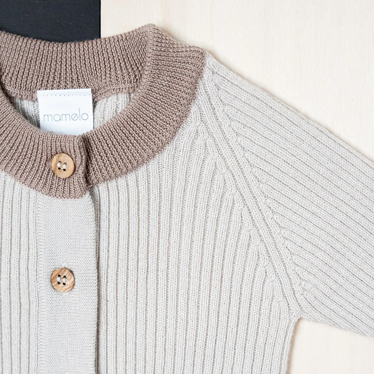 THE WOOLLY ONESIE TWO-TONE - sand - Image 3