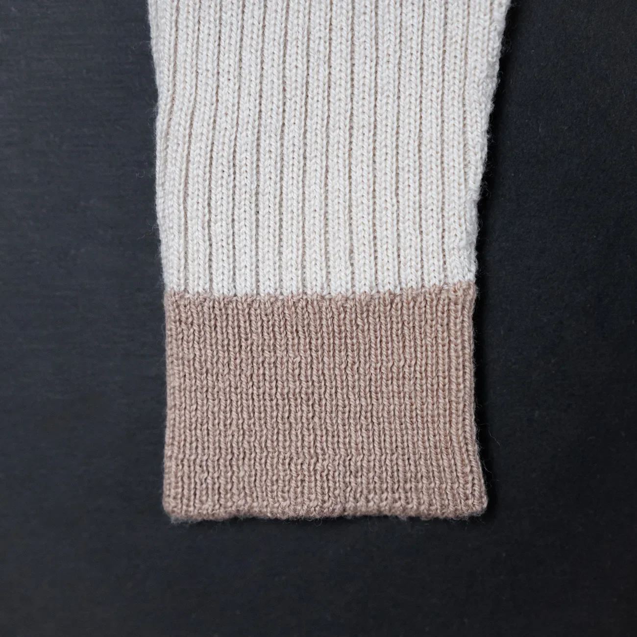 THE WOOLLY ONESIE TWO-TONE - sand - Image 4