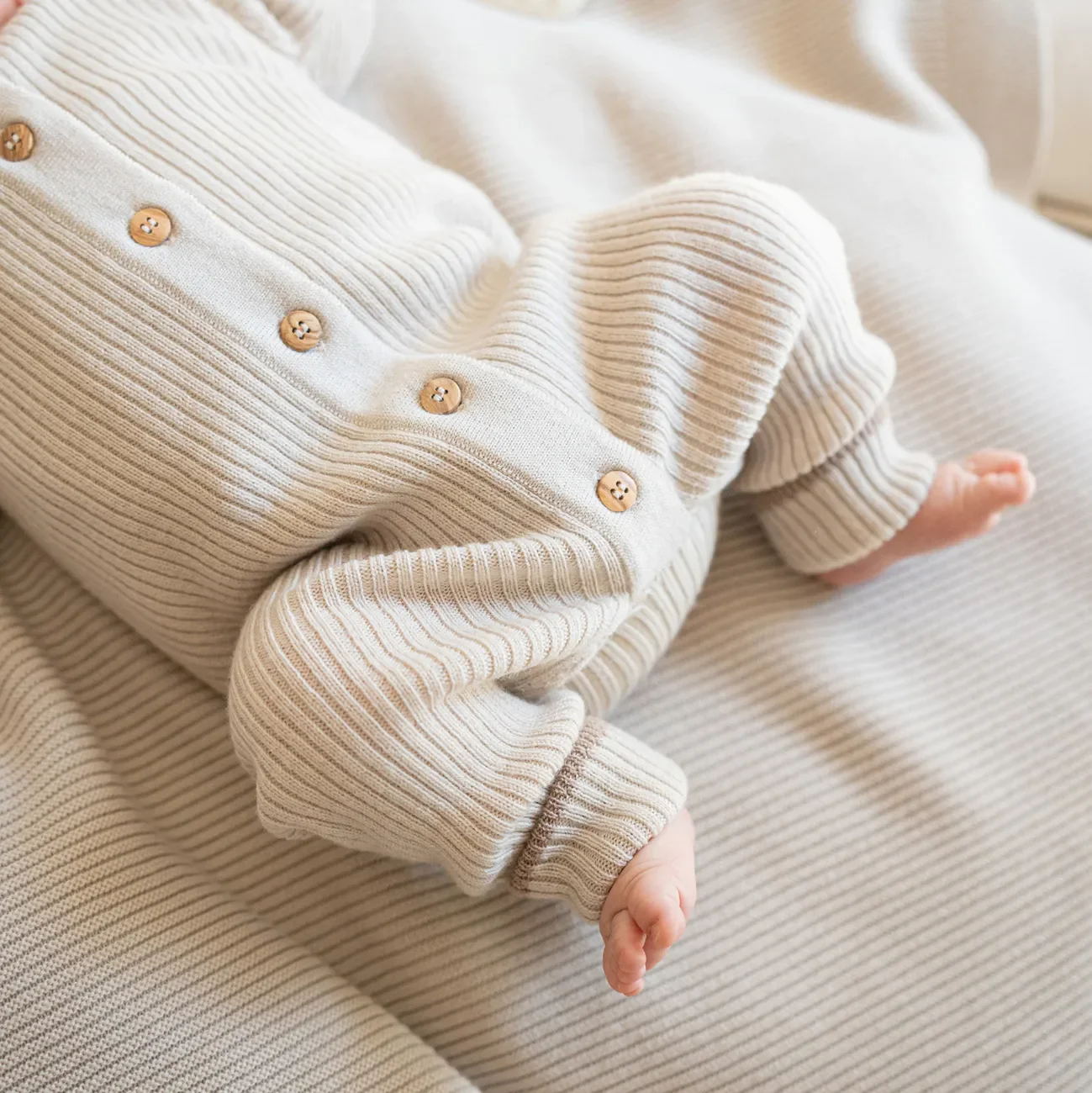 THE WOOLLY ONESIE TWO-TONE - sand - Image 5