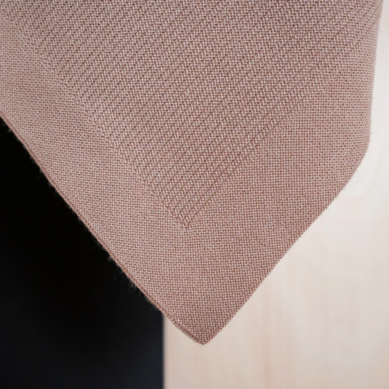 THE WOOLLY RIB BLANKET - cappuccino - Image 5