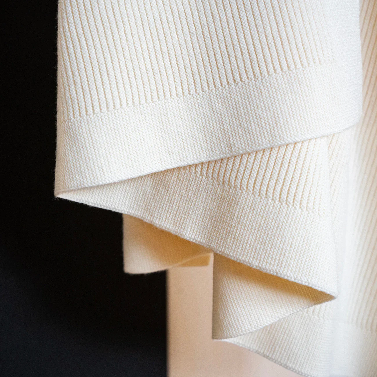 THE WOOLLY RIB BLANKET - pure - Image 3