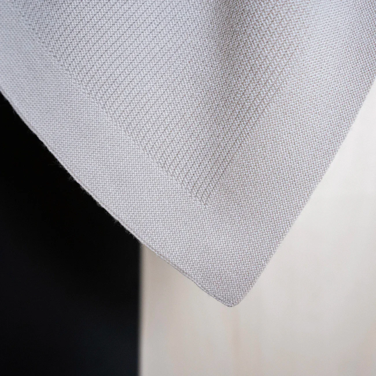THE WOOLLY RIB BLANKET - sand - Image 6