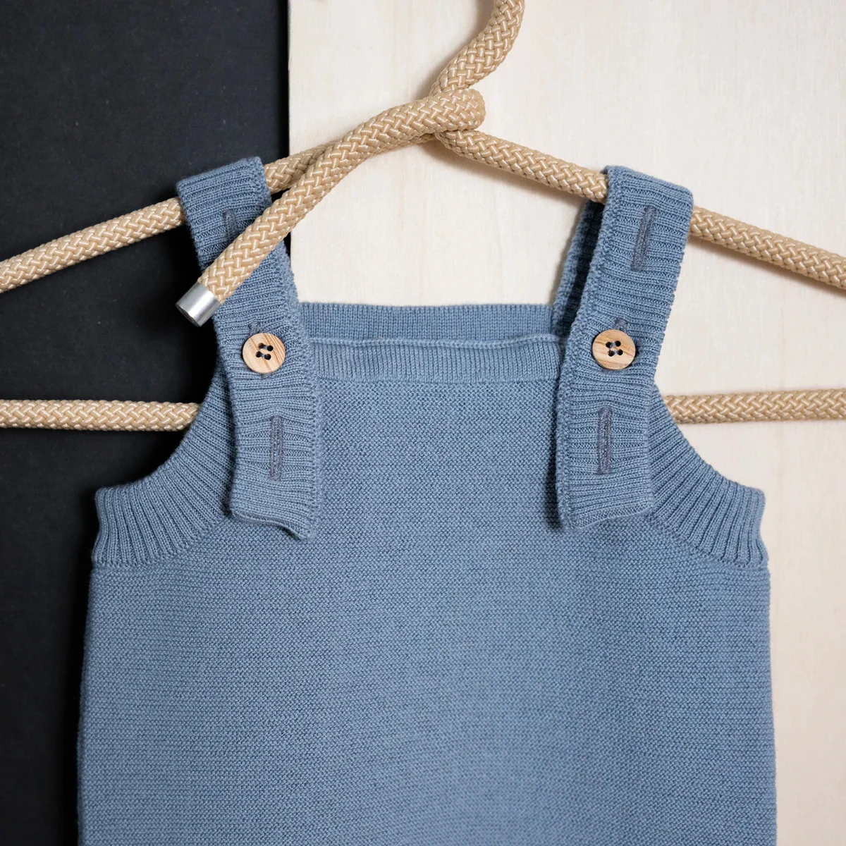 THE WOOLLY ROMPER - blue - Image 3