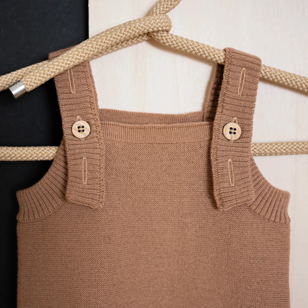 THE WOOLLY ROMPER - camel - Image 3