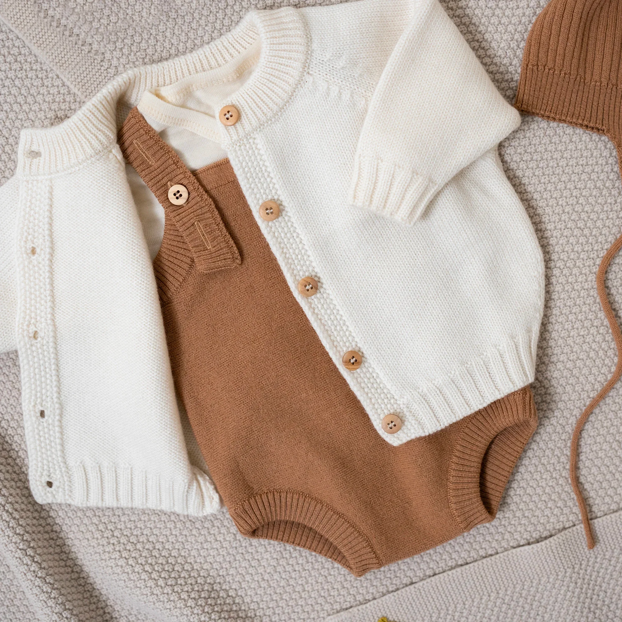 THE WOOLLY ROMPER - camel - Image 6