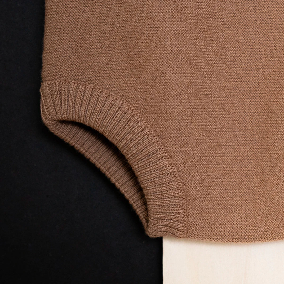 THE WOOLLY ROMPER - camel - Image 7
