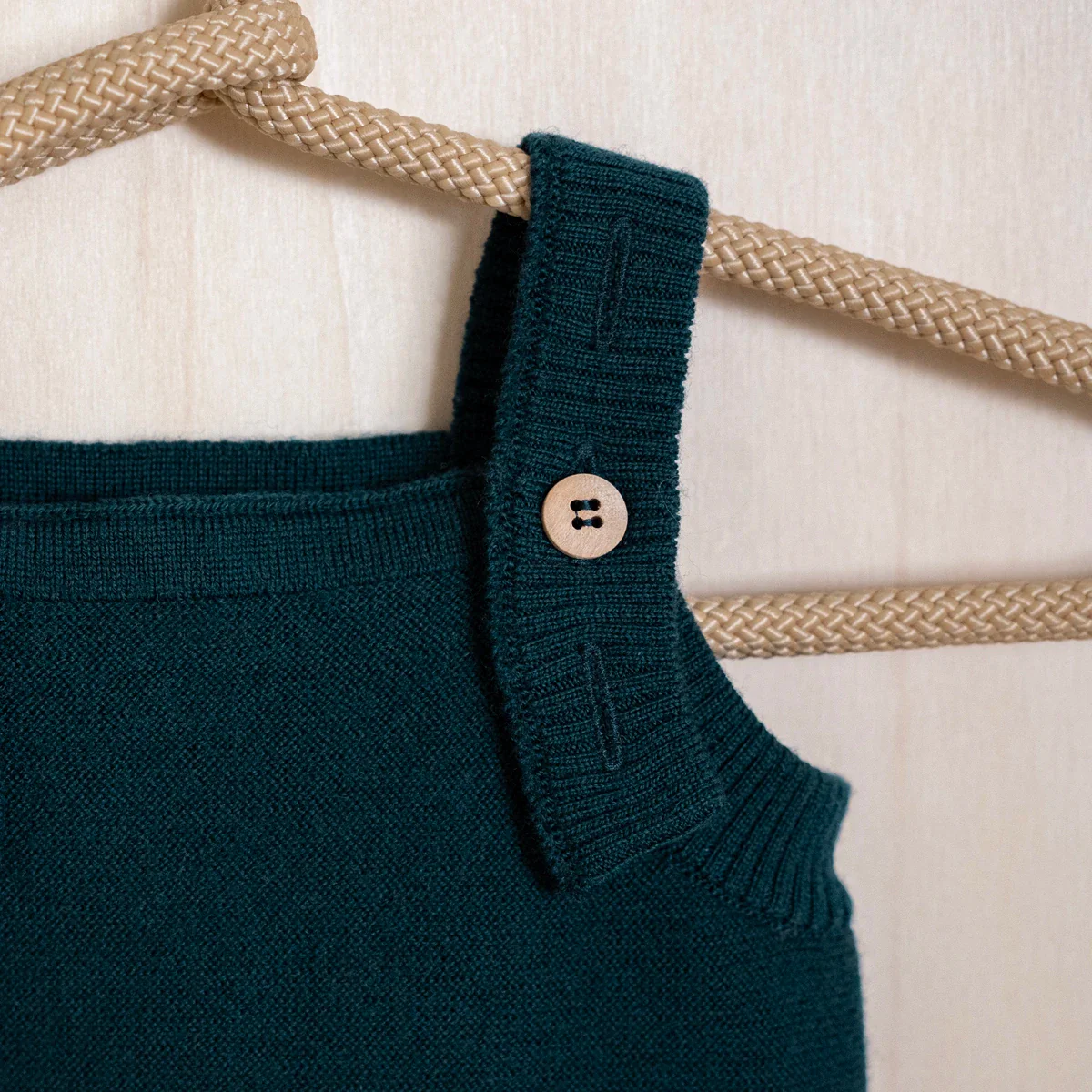 THE WOOLLY ROMPER - new petrol - Image 4
