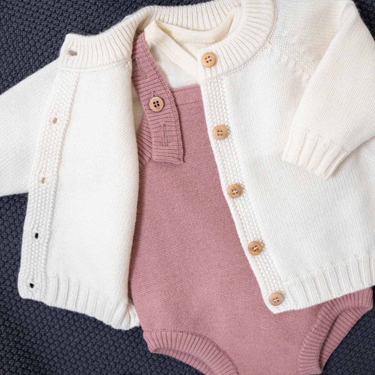 THE WOOLLY ROMPER - rose - Image 9