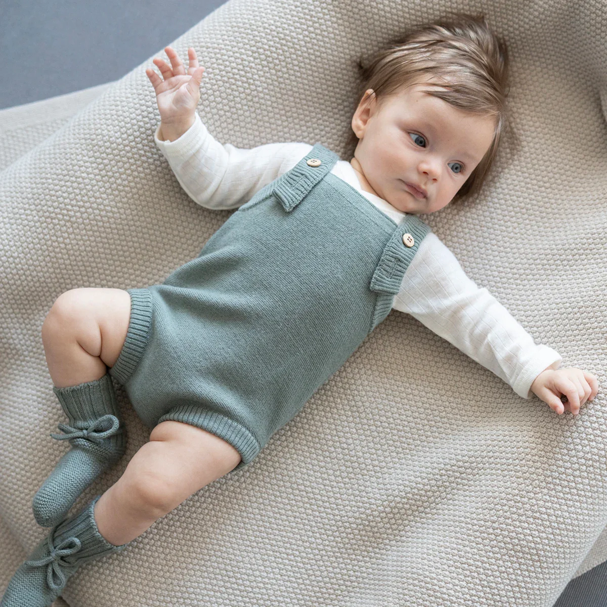 THE WOOLLY ROMPER - camel - Image 9