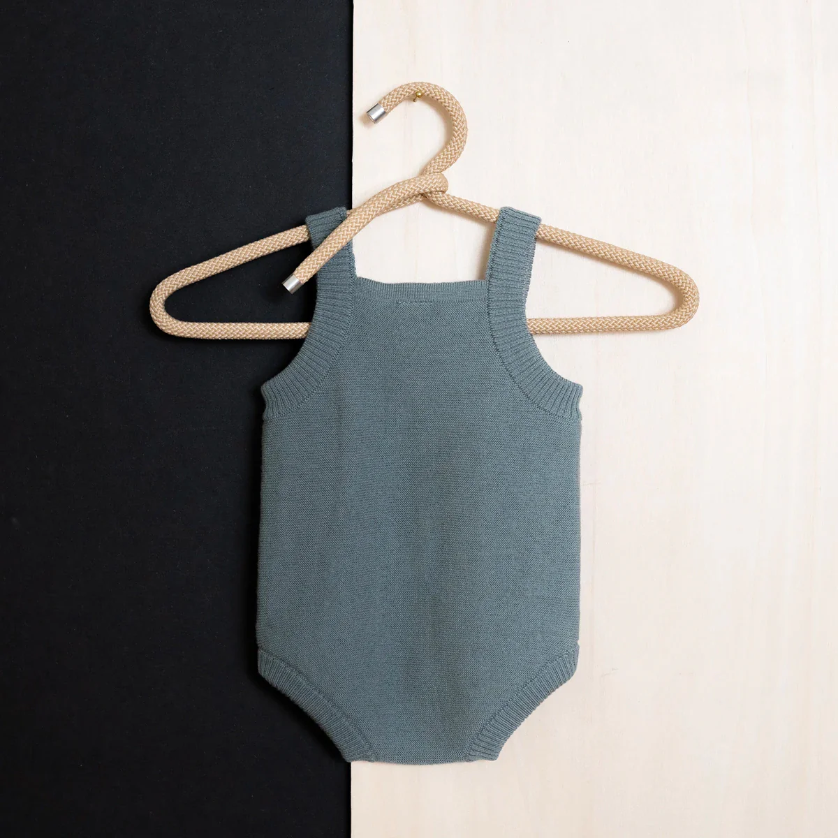 THE WOOLLY ROMPER - sage - Image 12