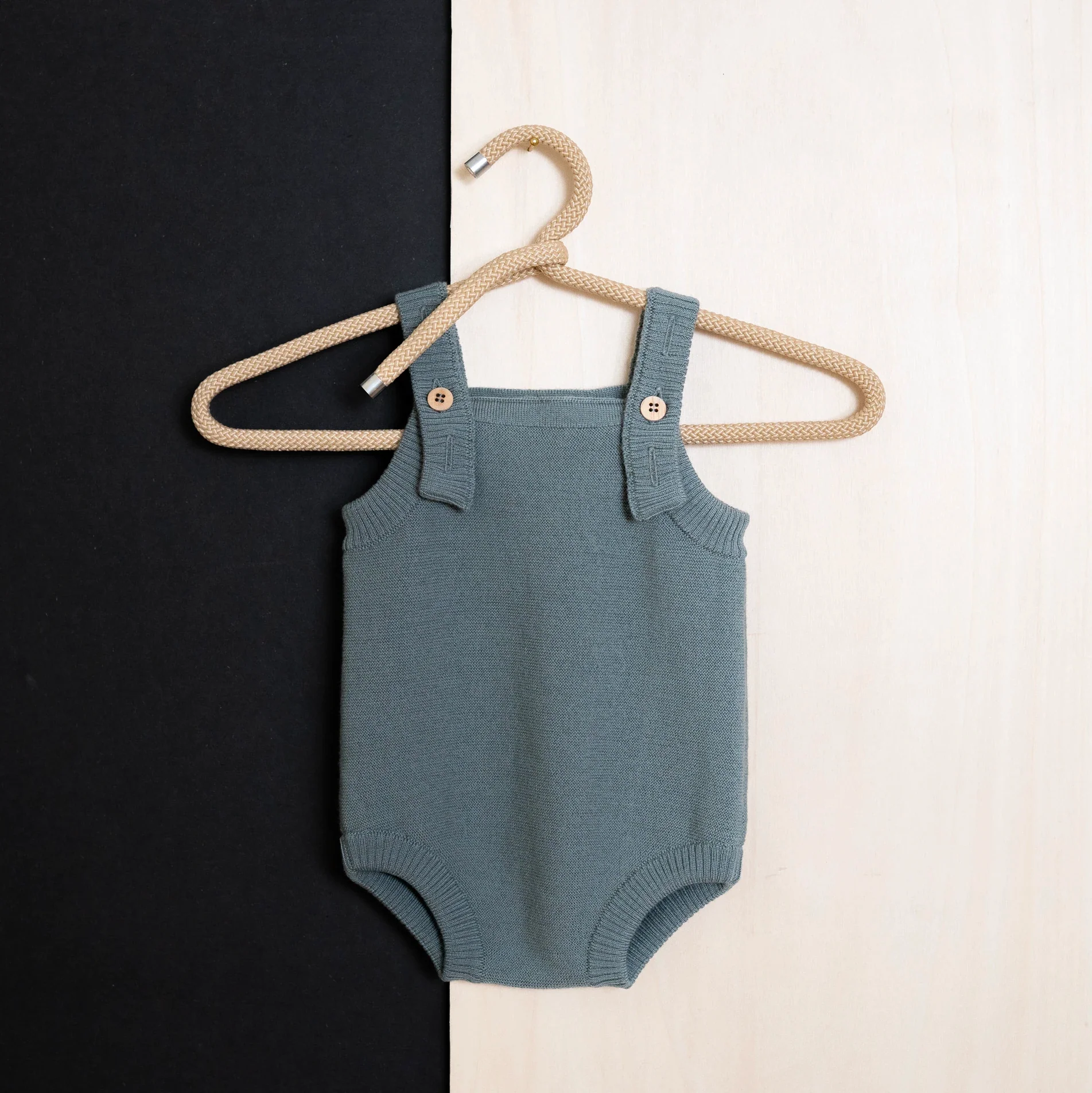 THE WOOLLY ROMPER - sage - Image 18