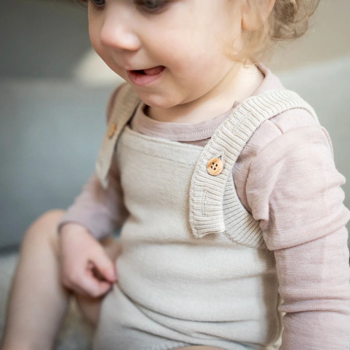 THE WOOLLY ROMPER - sand - Image 15
