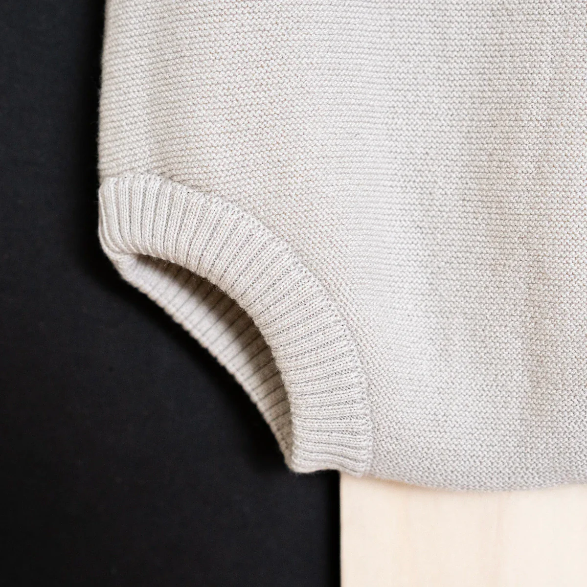 THE WOOLLY ROMPER - sand - Image 5