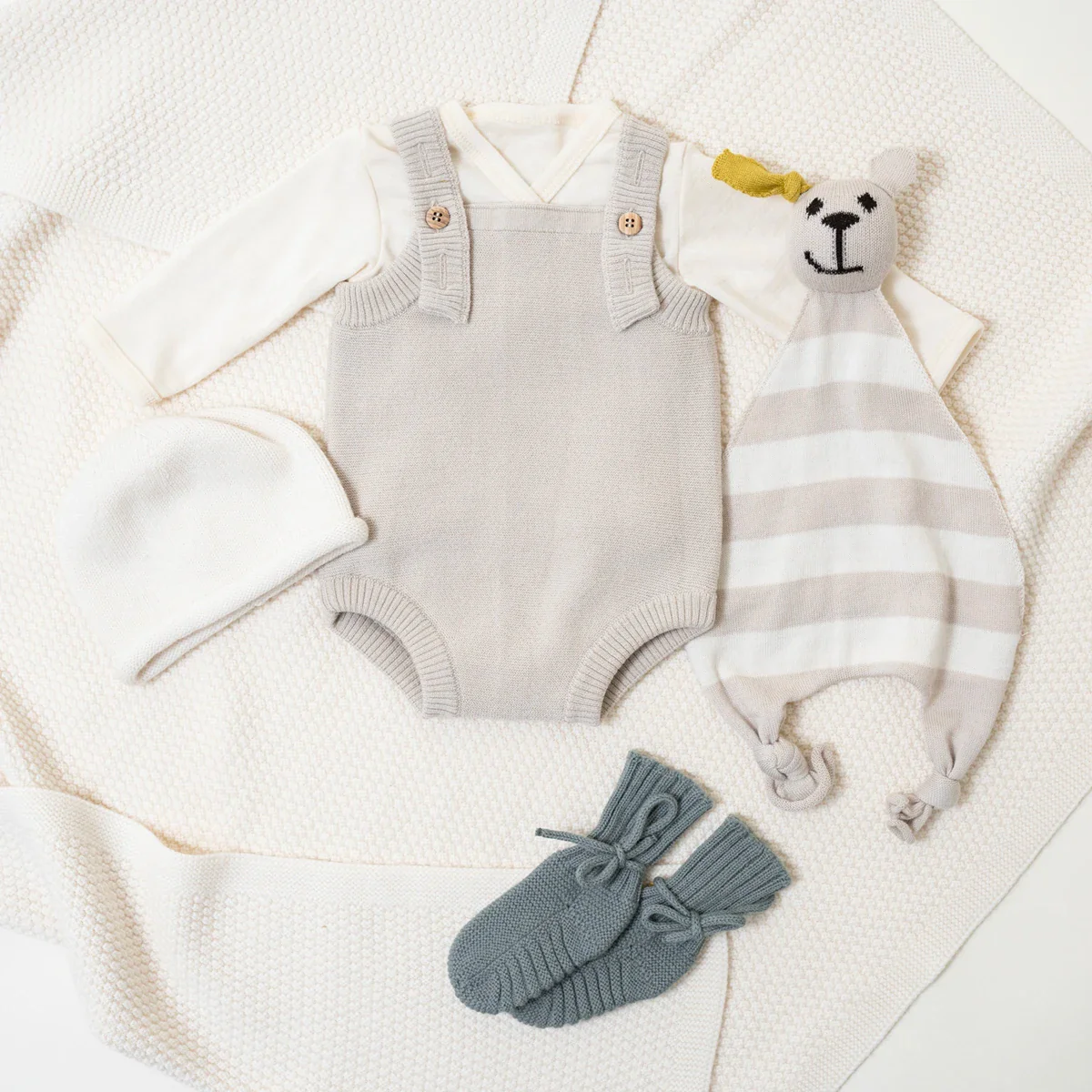 THE WOOLLY ROMPER - sand - Image 8