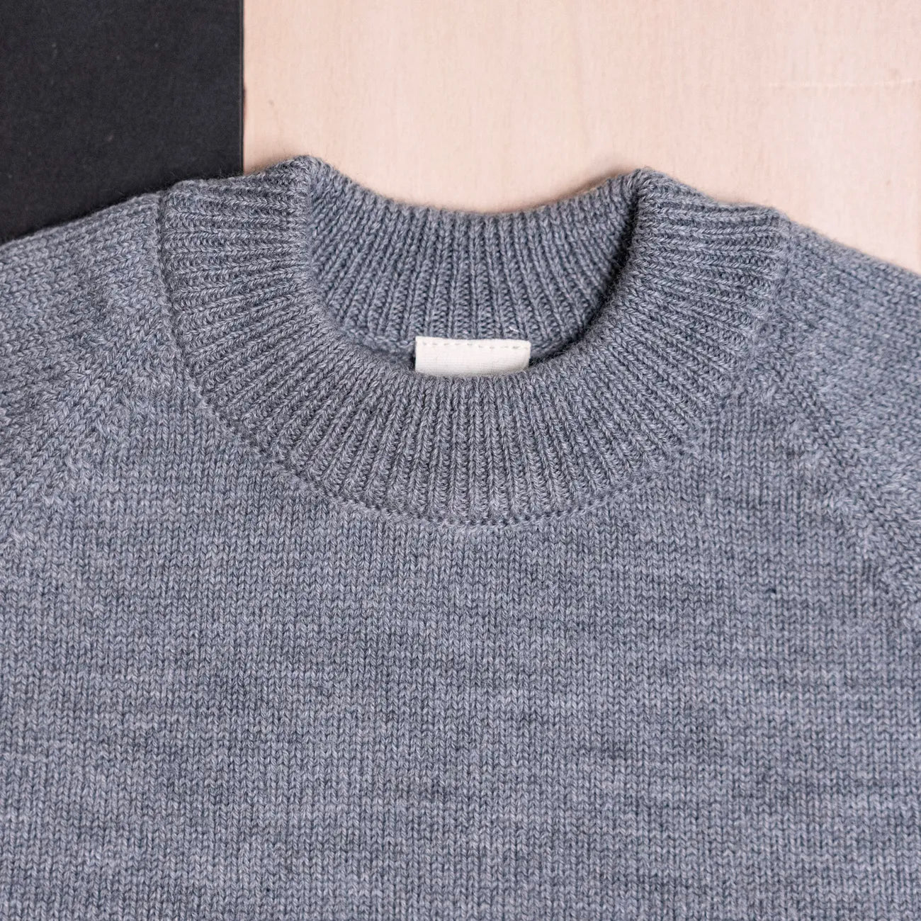 THE WOOLLY SWEATER - cloud grey - Image 3