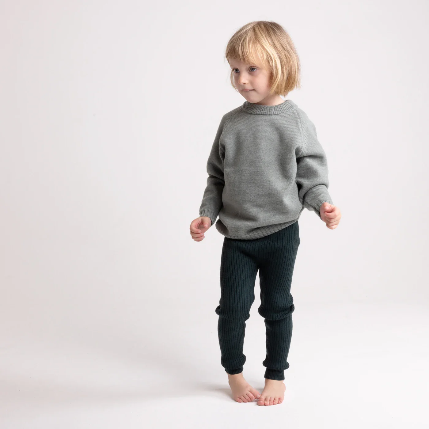 THE WOOLLY LEGGINGS - rose - Image 8